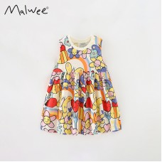 Платье для девочки хлопок 0.3кг Malwee, zak184-8270