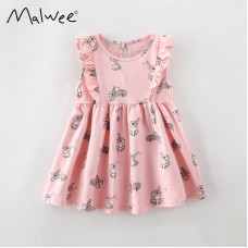 Платье для девочки хлопок 0.3кг Malwee, zak184-7374