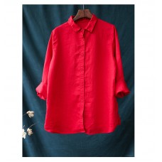 Рубашка женская хлопок 0.4кг Yamulan, zak220-8767-02