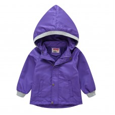 Куртка детская без подклада капюшон на молнии 0.4кг Jomake, zak231-3154-06