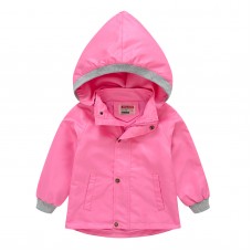 Куртка детская без подклада капюшон на молнии 0.4кг Jomake, zak231-3154-07