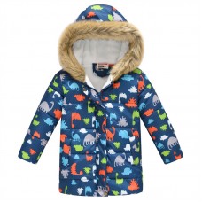 Куртка детская утепленная на флисе 0.6кг Jomake, zak231-3002-21