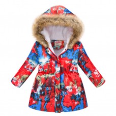 Куртка детская утепленная на флисе 0.7кг Jomake, zak231-3109-03