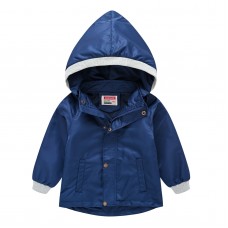 Куртка детская без подклада капюшон на молнии 0.4кг Jomake, zak231-3154-11