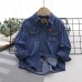 Куртка детская джинсовая 0.7кг JDK, zak232-20004