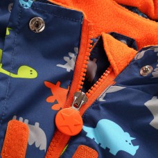 Куртка детская утепленная на флисе 0.7кг Lamour, zak233-1602