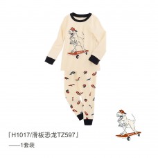 Пижама детская для мальчика утепленная хлопок 0.3кг Qylifeng, zak240-TZ597