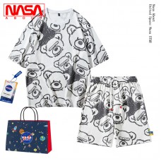 Комплект мужской футболка и шорты хлопок 0.5кг NASA, zak261-BB-8811-01