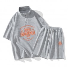 Комплект мужской футболка и шорты хлопок 0.5кг NASA, zak261-C39-01