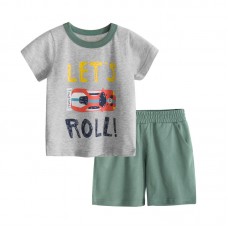 Комплект детский для мальчика хлопок шорты и футболка 27Kids, z27-TZ9601-01